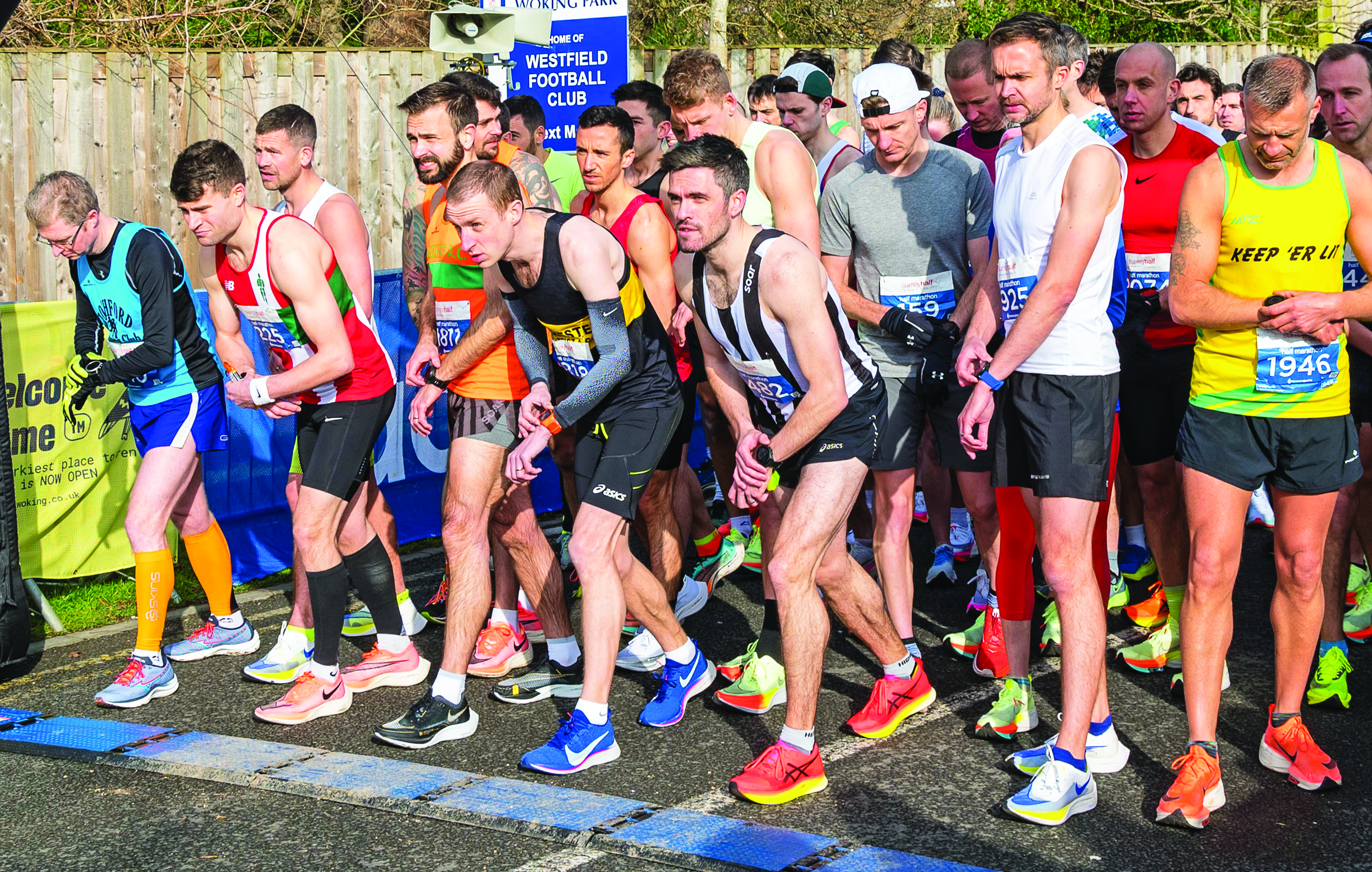 Be prepared for road closures as Surrey Half Marathon returns to